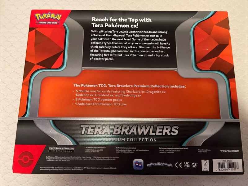 TCG Tera Brawlers Box