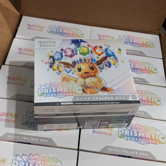 Prismatic Evolutions Elite Trainer Box