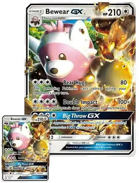 Bewear-GX Box [4 Booster Packs, Promo Card & Oversize Card]