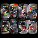 New models for 2025 - Scarlet & Violet - Black Bolt & White Flare - Unova Mini Tin - Set of 8