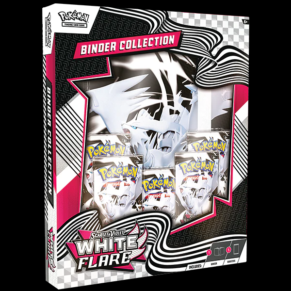 Scarlet & Violet - White Flare - Binder Collection - Reshiram-New models for 2025