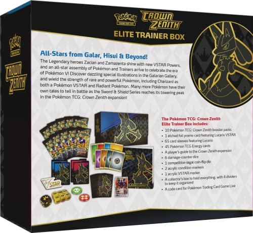 TCG: Crown Zenith Elite Trainer Box