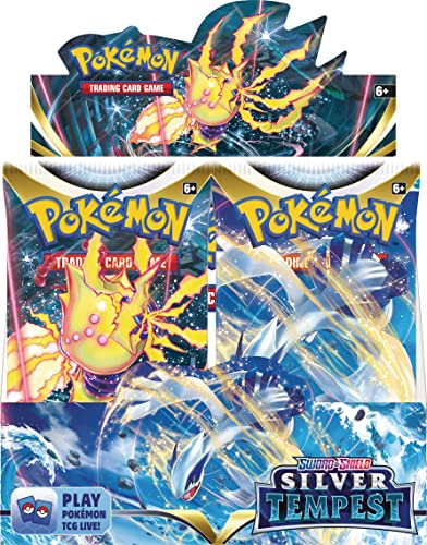 TCG: Sword & Shield Silver Tempest Booster Display Box